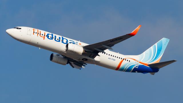 A6-FGD:Boeing 737-800:Flydubai